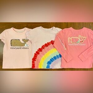 Vineyard Vines Girls Tee Shirt Lot Size Medium (10-12)
